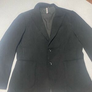 Paul Jones Men's Black Blazer, two buttons, size Large